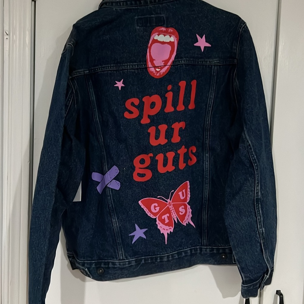 Olivia Rodrigo GUTS tour Jean jacket